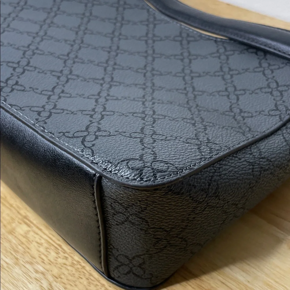 Nine West Black and Gray Shoulder Bag